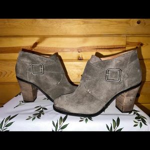 Lucky Brand Buckle Booties
